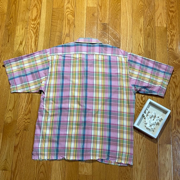 McKenzie Tribe S/S 100% Cotton Men’s Button Down Shirt - Picture 3 of 4